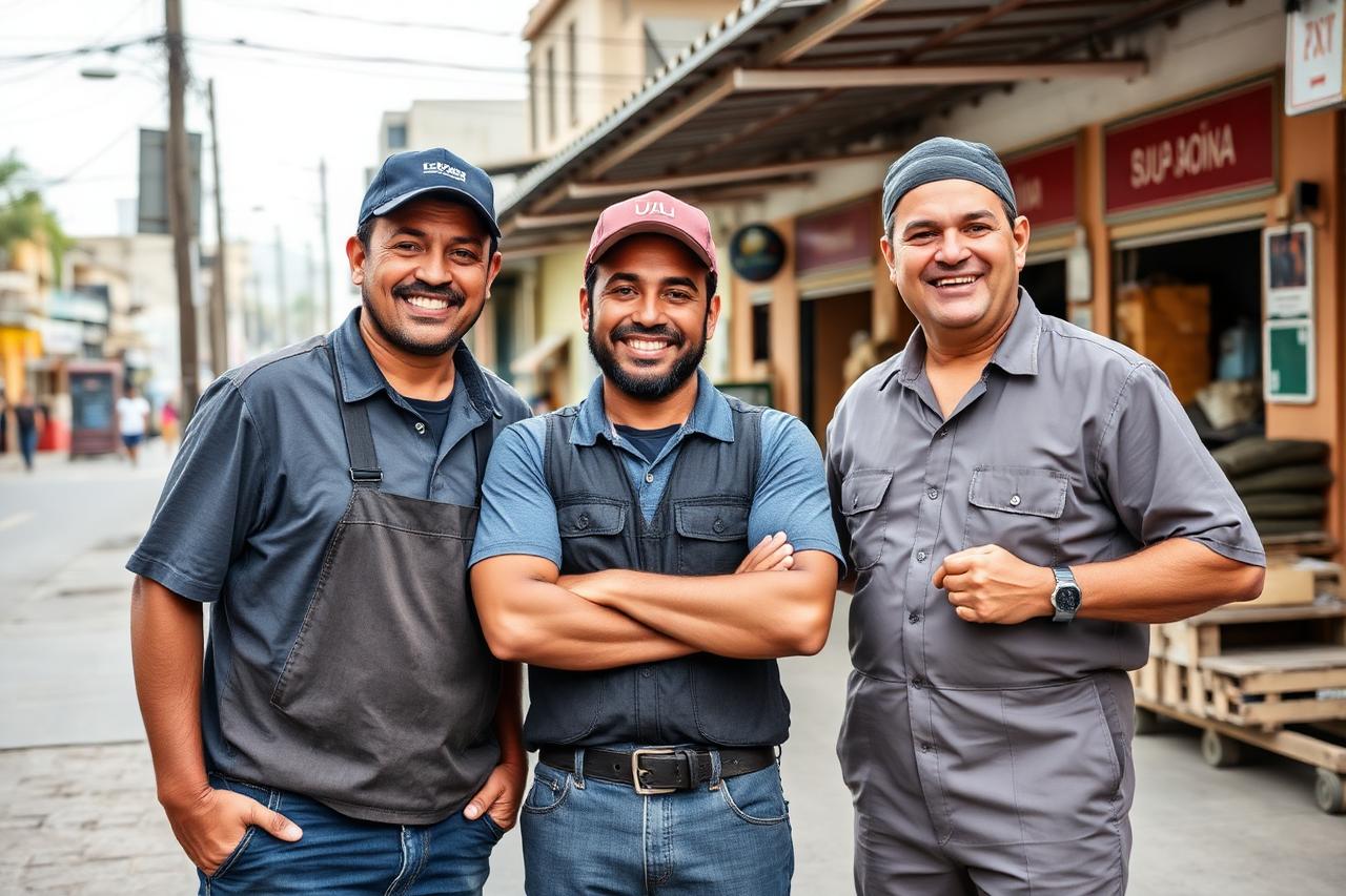 Trabalhadores do comércio e da logística de Rio Negrinho